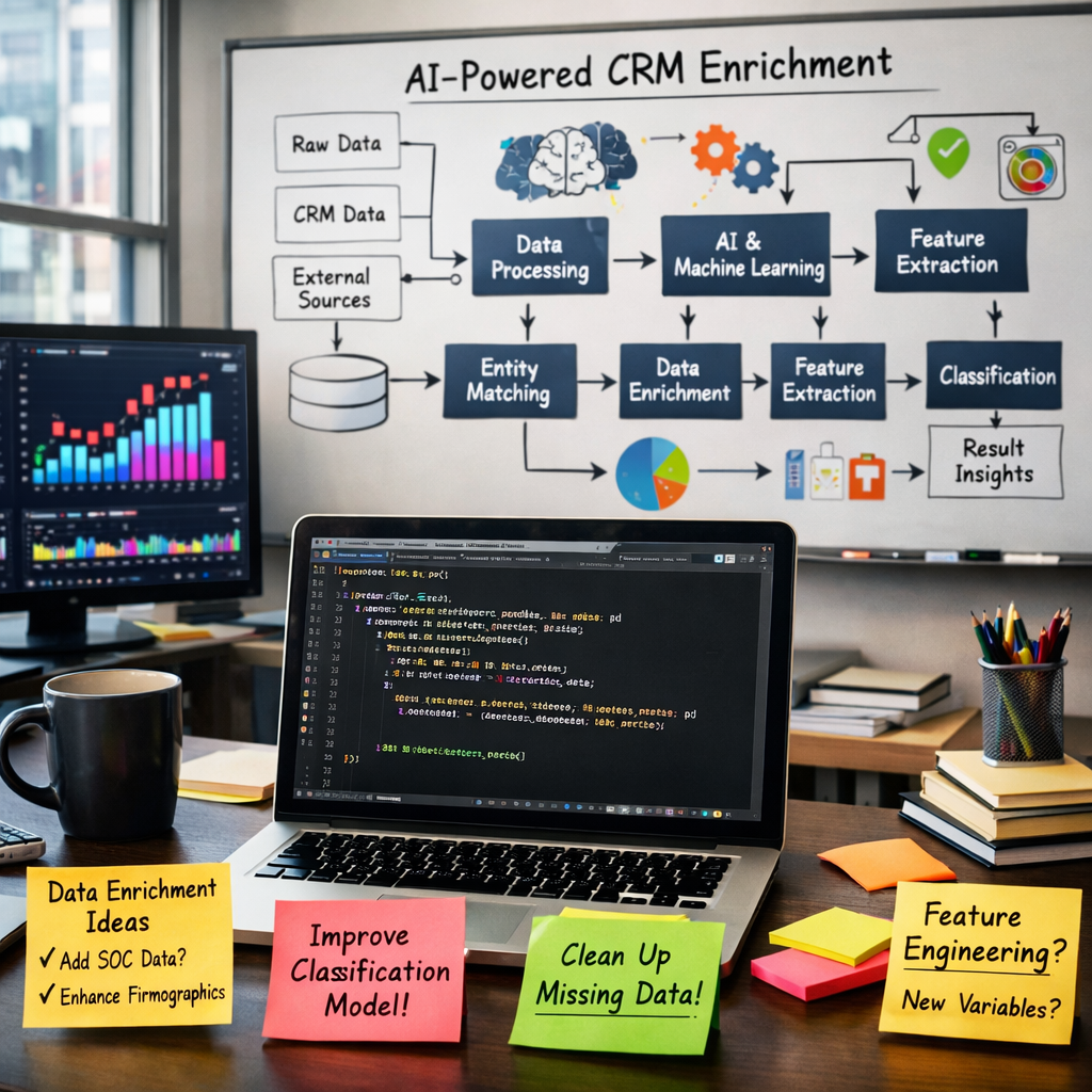 Your CRM Is Lying to You. We Fixed 168,000 Records for $250. (Bespoke Data Enrichment at Scale)